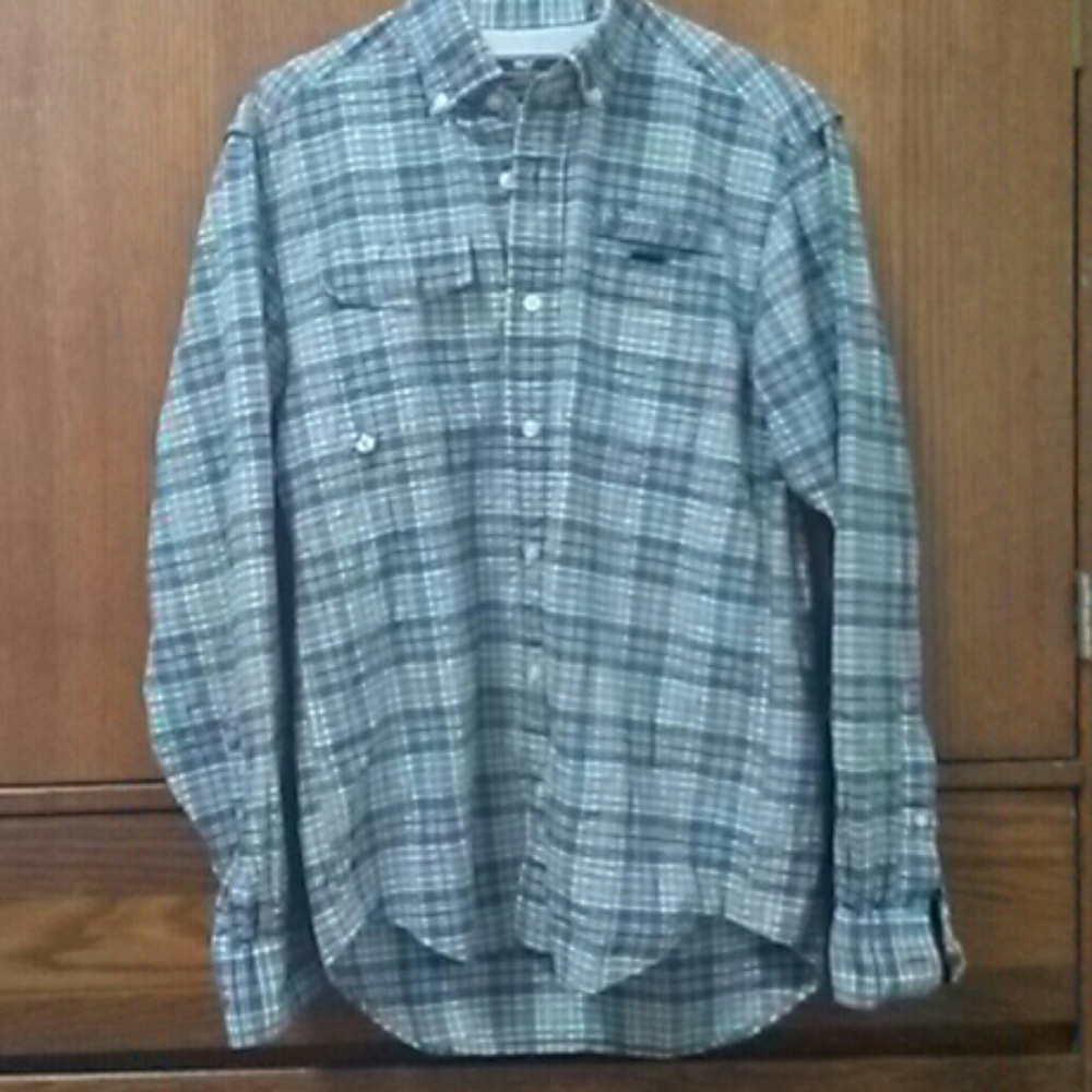 Vineyard vines blue and pink harbor shirt XS